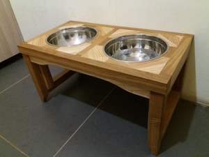 Comedero de madera ecológico de alta calidad para mascotas, comederos elevados al por mayor para mascotas hechos a mano en Vietnam - Product Image 6