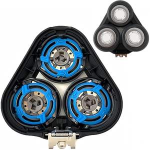 Cabezales de Repuesto FL para Afeitadoras Eléctricas, Cuchillas Triples y Dobles, Resistentes al Agua IPX7, Lavables en Seco/Húmedo, para Uso Facial - Product Image 2