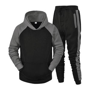 2025 mode Sport survêtements 100% coton survêtement hommes survêtements survêtement pour hommes Hip Hop respirant haute qualité en gros - Product Image 1