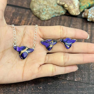 Fait à la main en argent Sterling raisin Dahlia Rose Bull collier boucles d'oreilles ensemble élégant femmes bijoux Unique Designer mode - Product Image 1