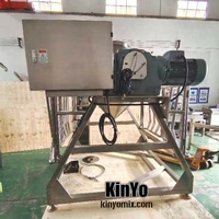 Homogénéisateur KinYo 1000L pour le traitement des poudres sèches de qualité alimentaire avec moteur et boîte de vitesses