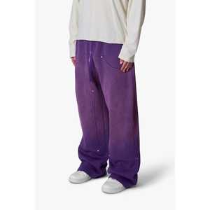 กางเกงวอร์มขาบานทรงดับเบิ้ลนี ผ้าฝ้าย 100% - Product Image 1