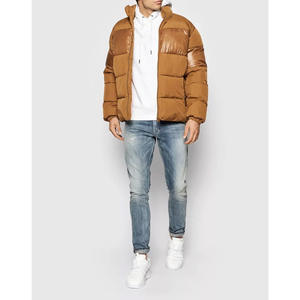 Veste polaire d'hiver pour hommes, vêtements d'extérieur à capuche avec tissu à bulles respirant, veste chaude en duvet - Product Image 4