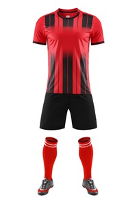 Personalizado Imprimir Niños Hombres Camisetas de fútbol Transpirable Niños Uniformes de fútbol de manga corta Traje deportivo Ropa - Product Image 5
