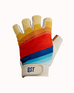 QST Premium Quality <b>Leather</b> Bicycling <b>Gloves</b> Half Finger Duarbale <b>Long</b> Lasting Anti-Slip, Shock-Absorbing Anti Slip Riding <b>Glove</b> - Product Image 2