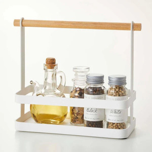 Estante de almacenamiento de especias de vidrio transparente elegante - Product Image 2