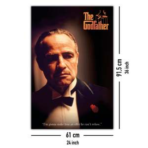 Digital Printed the Godfather <b>Poster</b> - Product Image 5