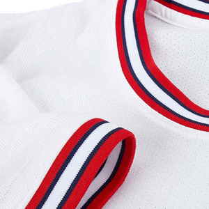 Vente en gros Maillot de football pour hommes avec numéro et logo personnalisés Maillot de football respirant à séchage rapide et hauts - Product Image 5