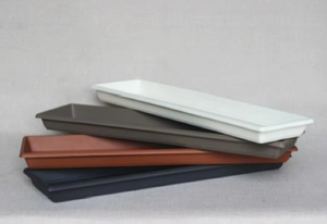 Balcony Wholesale Custom Aesthetic Garden High Quality Exterior Rectangular Flower <b>Pots</b> - Product Image 2