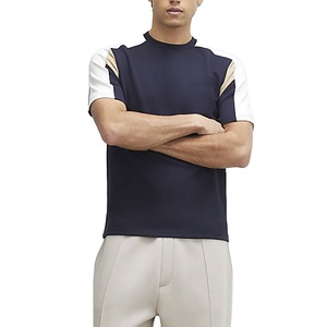 T-shirt personnalisé à col rond, coupe classique, tissé, style vintage tendance, nouvelle collection, prix de gros, fabricant - Product Image 1