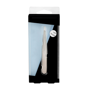 Pinces à épiler inclinées de qualité supérieure pour l'épilation, pinces à épiler pour l'épilation au fil avec une poignée simple confortable - Product Image 6