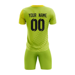 Ensemble de maillot de football conception de sublimation personnalisée tissu en maille respirant vêtements de sport à séchage rapide vêtements d'équipe fournisseur en usine OEM - Product Image 3