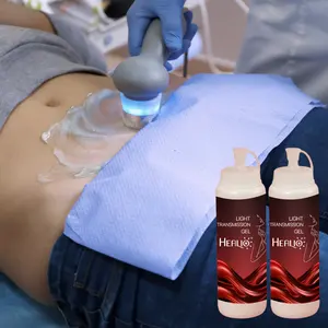 Gel ultrasonik Healio produk laris medis 2023 Gel Ultrasound untuk keamanan klinik rumah sakit 250ml/5L penjual terbaik