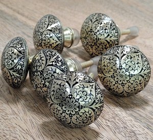 Newest <b>gold</b> & black dresser knob <b>pull</b> cabinet for home dresser door cabinet furniture decorative kitchen wardrobe handle knobs - Product Image 4