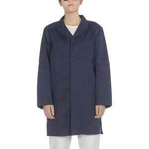 CBF Balducci Group Manteau de travail long unisexe bleu 100% coton, chemise de laboratoire industrielle, confortable et durable, fabriqué en Albanie - Product Image 5