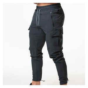 Nuevo diseño de moda para hombre, ropa de calle de alta calidad, estilo Cargo, pantalón de Color sólido, cómodo, para hombre - Product Image 1