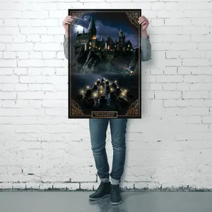 Poster sur toile pour Harry Potter, art mural du château de Poudlard - Product Image 3