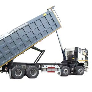 Semirremolque volquete de servicio pesado, remolque de camión de 50/60 toneladas, remolque volquete hidráulico en tándem, remolque volquete a la venta - Product Image 6