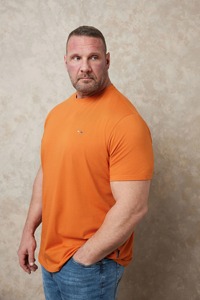 เสื้อยืดลำลองสำหรับผู้ชายไซส์พิเศษเสื้อยืดผ้าคอตตอน100% ปรับแต่งเองได้ - Product Image 5