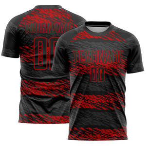 Maillot de football léger, respirant, à séchage rapide, haute performance, ajustement personnalisé, 100% polyester, pour l'entraînement et les matchs, pour les clubs - Product Image 4