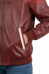 Blouson aviateur en cuir respirant pour femme, taille plus, coupe ajustée, coupe-vent, taille personnalisée, fini hiver, 100% original - Product Image 6