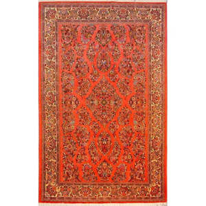 Alfombra persa Sarough única de su tipo, 8'4 x 5'1 - Product Image 1
