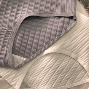 3 unids/set bragas de algodón para mujer, ropa interior para niñas, pantalones cortos transpirables de cintura media, calzoncillos sólidos sexis de talla grande - Product Image 6