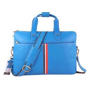 Sac de messager en cuir véritable à des prix abordables avec sac utilitaire multifonctionnel et grande capacité pour ordinateur portable de l'exportateur indien - Product Image 3