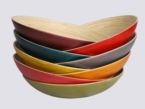 ขายแผ่นไม้ไผ่ปั่นเป็นมิตรกับสิ่งแวดล้อมขายร้อนทําจากไม้ไผ่คุณภาพสูง 100% - Product Image 4