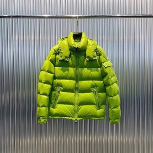 Chaquetas Acolchadas Brillantes con Capucha para Hombre, Chaqueta de Plumón, Chaquetas Acolchadas con Logotipo Personalizado al por Mayor - Product Image 5