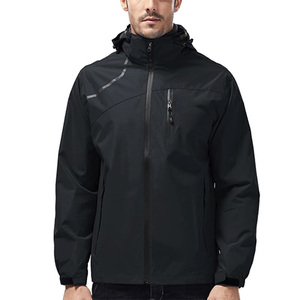 Gran oferta, chaqueta impermeable cortavientos ligera para hombre, impermeable con capucha, impermeable a prueba de viento para viajes - Product Image 5