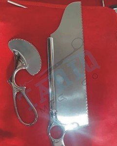 Nouvelle qualité 2024 acier inoxydable manuel orthopédique scie à os Instruments chirurgicaux - Product Image 6