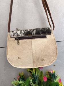 Hot Selling Cowhide Fur Leather <b>Handbag</b> with Fringe Letter and <b>Tassel</b> Decoration New Design Western Style <b>Handbags</b> for Women - Product Image 4