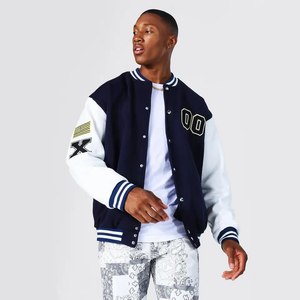 Chaqueta de béisbol de último diseño, chaqueta de béisbol sostenible y transpirable, chaqueta de béisbol de poliéster - Product Image 2