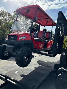 Carrito de Golf Eléctrico de 3-4 Plazas, 4x4, Gasolina, 4 Tiempos, Todoterreno, Color Dorado, Diseño Personalizado, 50-70 km/h, Motor AC de 5KW, 70-90 km de Autonomía - Product Image 2