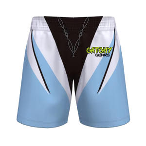 Short de hockey sur glace à impression numérique personnalisée de haute qualité pour hommes pantalon d'entraînement d'équipe de haute qualité en gros - Product Image 2