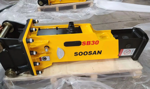 SOOSAN Hydraulic Breaker SB 30 Box Type Suitable for Mini Excavators and bob <b>Cat</b> Skid Steer Loader Good Quality for Hard Rocks - Product Image 3