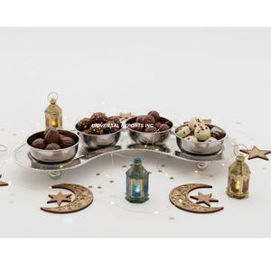 Bandeja de Chocolate de Metal de Lujo, Nueva Colección, con Tazón, Plato de Chocolate de Diseño de Alta Calidad, Bandeja de Chocolate de Diseño en Oferta - Product Image 2