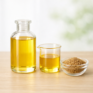 Huile essentielle de graines d'ajwain biologique naturelle de qualité supérieure de qualité supérieure à étiquette privée, distillation à la vapeur, approvisionnement en vrac - Product Image 3