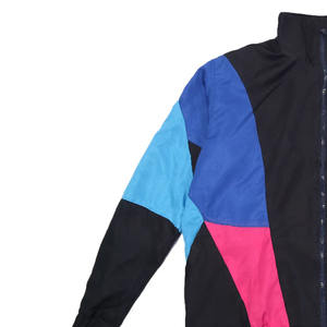 Veste coupe-vent de football à demi-zip sur toile imprimée numérique personnalisée, réversible, respirante, imperméable, pour hommes, sport de football - Product Image 3