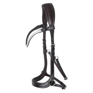 Haute qualité nouvelle bride de cheval multicolore en cuir véritable Snaffle en pleine taille en gros équipement de cheval noir - Product Image 1