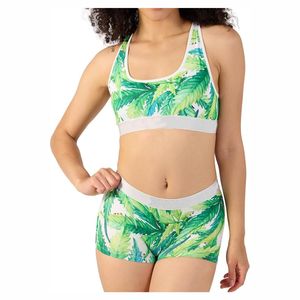 Conjunto de Pantalones Cortos y Pantalones de Yoga Deportivos Elásticos Activos Ecológicos con Logotipo Personalizado en la Parte Delantera/Cintura para Mujer, 2025 - Product Image 5