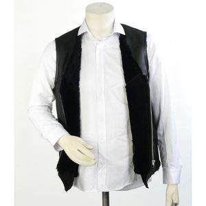 Chaleco de lona de estilo informal a la moda para hombre, ropa de invierno transpirable de buena calidad, nuevo diseño a precio razonable, Cuero 100% - Product Image 4