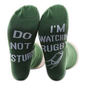 OEM Factory Price Men's Rugby <b>Long</b> Sports <b>Socks</b> Thin Customized Material with Logos - Product Image 5