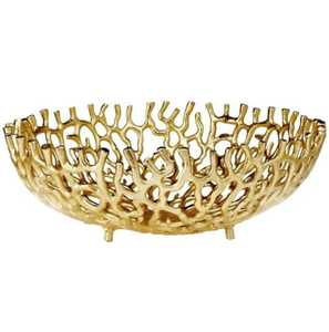 Tazón de Servicio Clásico para Hotel, Restaurante y Bodas, Diseño Personalizado, Aluminio Fundido, Hecho en India, en Stock - Product Image 3