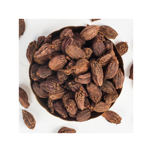 Cardamome noire de qualité supérieure disponible en vrac, idéale pour les fournisseurs et les grossistes d'épices - Product Image 1