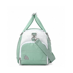 Custom Sports Duffel <b>Bag</b> <b>With</b> <b>Shoe</b> <b>Compartment</b> Lightweight Polyester Gym Workout Travel <b>Weekend</b> Carry <b>Bag</b> - Product Image 2