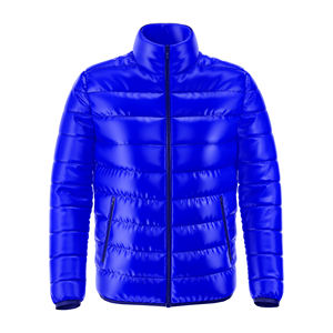 Veste matelassée pour hommes OEM sur mesure vente en gros vestes coupe-vent de haute qualité avec des couleurs personnalisées, taille et logo - Product Image 5