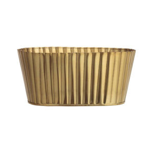 Enfriador de Vino de Latón en Forma de Cuenco, Cubitera para Champán con Acabado Dorado y Soporte para el Hogar, Hoteles y Fiestas - Product Image 4