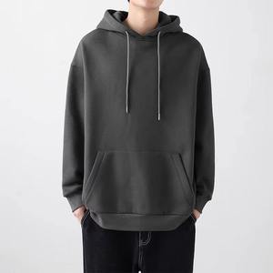 Sweat à capuche surdimensionné personnalisé de qualité supérieure, en tissu polaire mélangé polyester/coton, sweat à capuche personnalisable pour hommes - Product Image 5